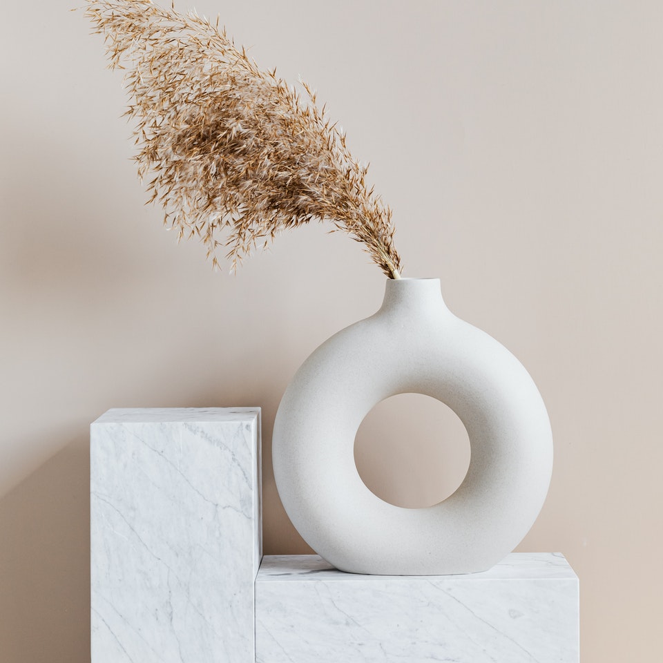 brown-plant-on-white-ceramic-vase